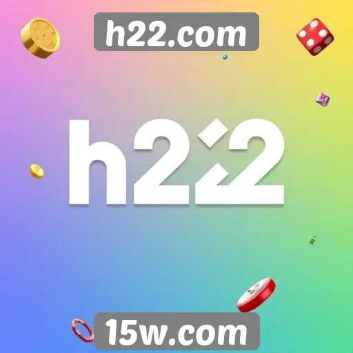 Variedade de jogos disponíveis no h22.com